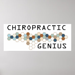 Chiropractic Genius Poster