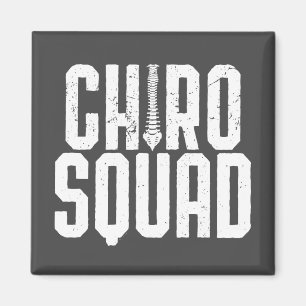 Chiropractic Gift, Chiropractor Gift, Chiro Squad Magnet