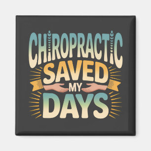 Chiropractic Healing and Back Pain Relief Magnet