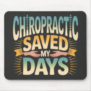 Chiropractic Healing and Back Pain Relief Mouse Mat