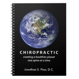 Chiropractic Healthier Planet Notebook