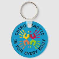 Chiropractic Is For Every Body Keychain