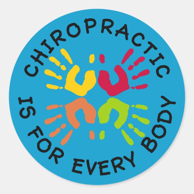 Chiropractic Is For Every Body Stickers (Front)