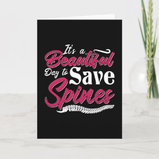 Chiropractic It's A Beautiful Day Chiropractor Card