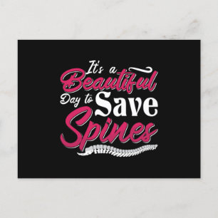 Chiropractic It's A Beautiful Day Chiropractor Postcard