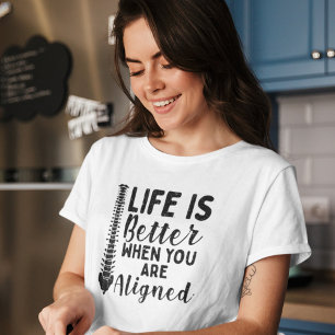 Chiropractic Life is Better When Aligned Tri-Blend Shirt