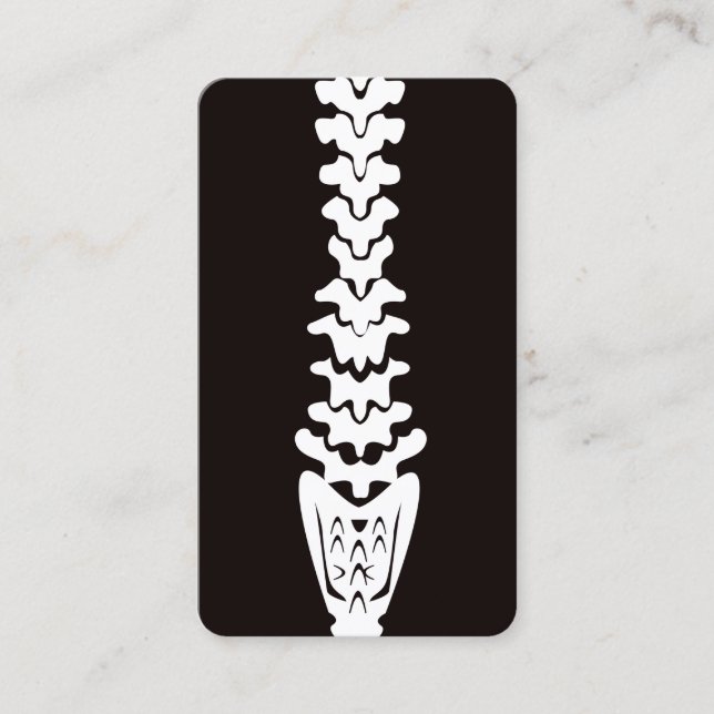 Chiropractic Manual Therapist Business Card (Front)