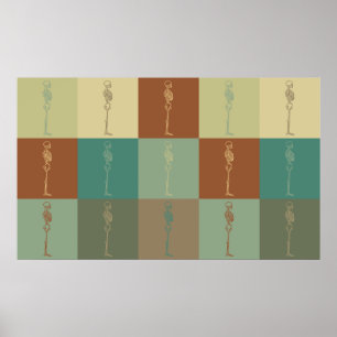 Chiropractic Pop Art Poster