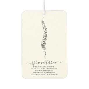 Chiropractic Service Chiro Chiropractor Car Air Freshener