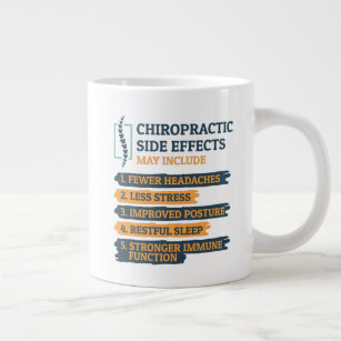 Chiropractic Side Effects Funny Chiropractor Large Coffee Mug
