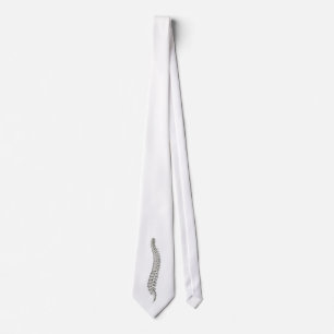 Chiropractic Spine Necktie