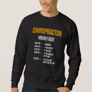 Chiropractic Spine Treatment Spinal Chiropractor   Sweatshirt