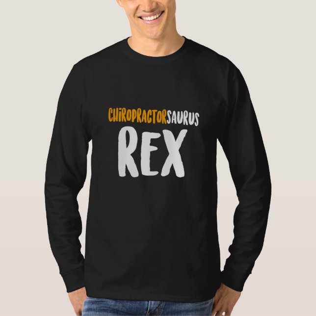 Chiropractic Spine Treatment Spinal Chiropractor   T-Shirt (Front)