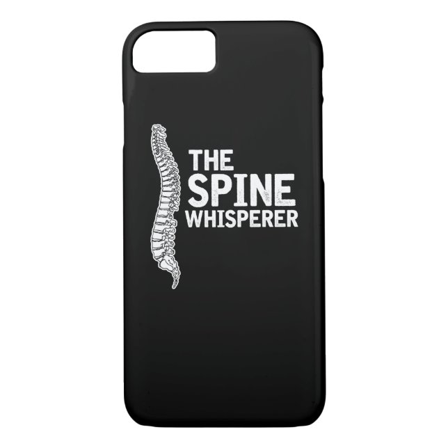 Chiropractic Spine Whisperer - Funny Chiropractor Case-Mate iPhone Case (Back)
