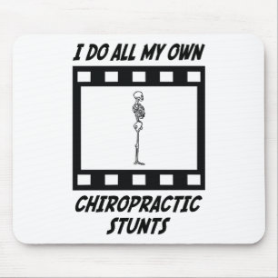Chiropractic Stunts Mouse Mat