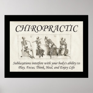 Chiropractic Subluxation Quote Poster