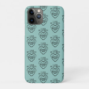 Chiropractic Support Love My Patients to the Bones iPhone 11 Pro Case