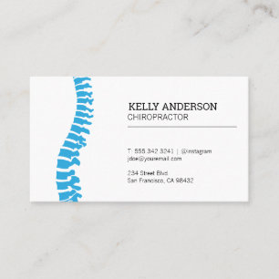 Chiropractor   Alternative Medicine Business Card