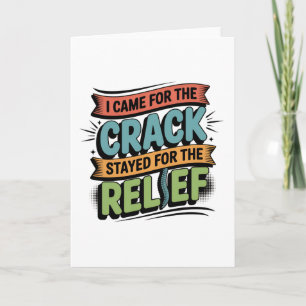 Chiropractor Back Relief Funny Gift Card