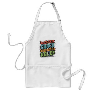 Chiropractor Back Relief Funny Gift Standard Apron