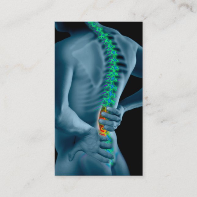 Chiropractor Business Card (Front)
