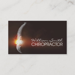 Chiropractor Business Card