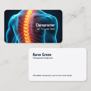 Chiropractor Business Card