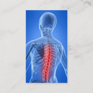 Chiropractor Business Card5 Card