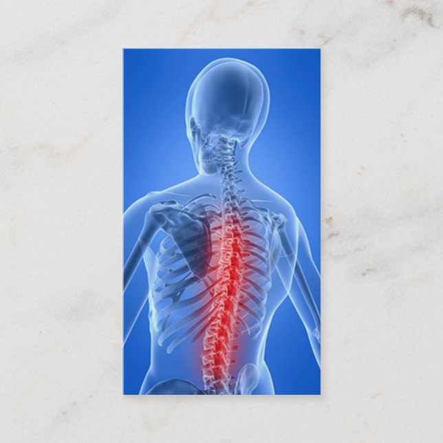 Chiropractor Business Card5 Card (Front)