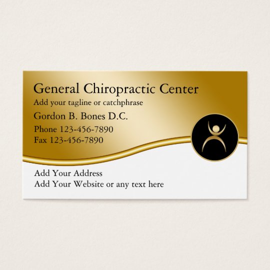Chiropractor Business Cards