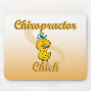 Chiropractor Chick Mouse Mat