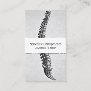 Chiropractor, Chiropractic, Health Business Card