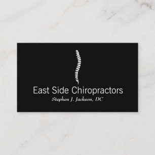 Chiropractor Chiropractic Health Business Card