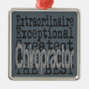 Chiropractor Extraordinaire Metal Tree Decoration