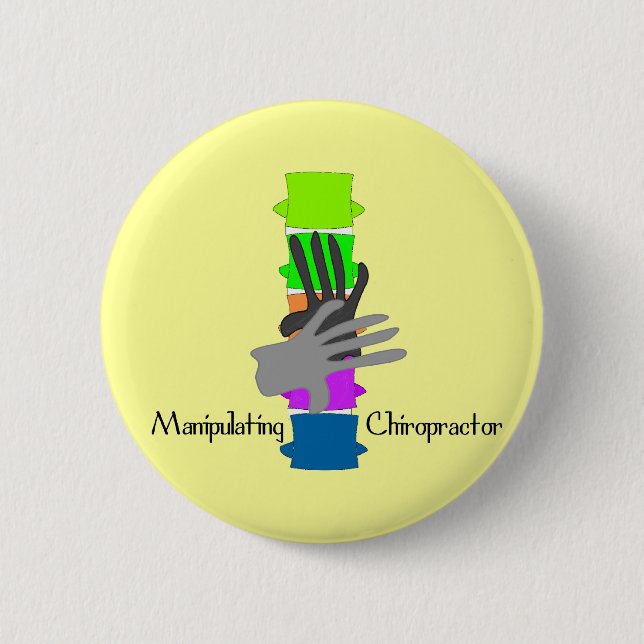 Chiropractor Gifts 6 Cm Round Badge (Front)