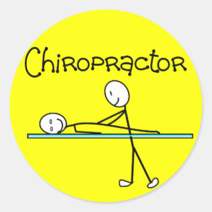 Chiropractor Gifts Classic Round Sticker