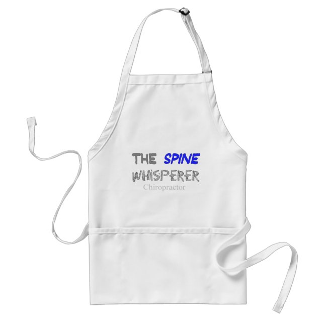 Chiropractor Gifts "The Spine Whisperer" Standard Apron (Front)