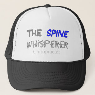 Chiropractor Gifts "The Spine Whisperer" Trucker Hat