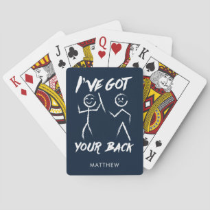 Chiropractor Got Your Back Chiro Coworker Playing Cards