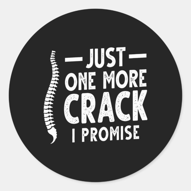 Chiropractor Graduation Py Tools Chiropractic Assi Classic Round Sticker (Front)