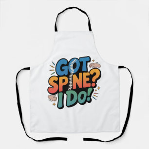 Chiropractor Humour Spine Health Quote Apron