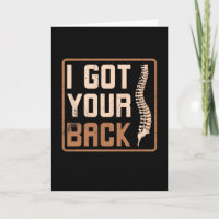 Chiropractor I Got Your Back