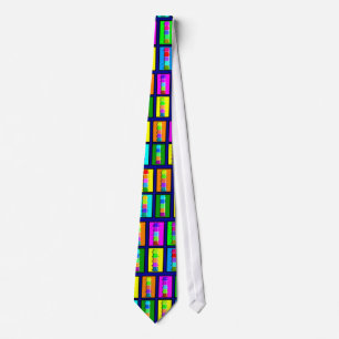 Chiropractor Popart  Gifts Tie