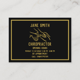 Chiropractor Professional Business Card