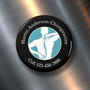 Chiropractor Promotional Bulk Business Magnets
