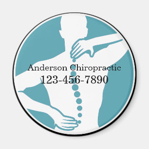 Chiropractor Promotional Business Magnets Bulk