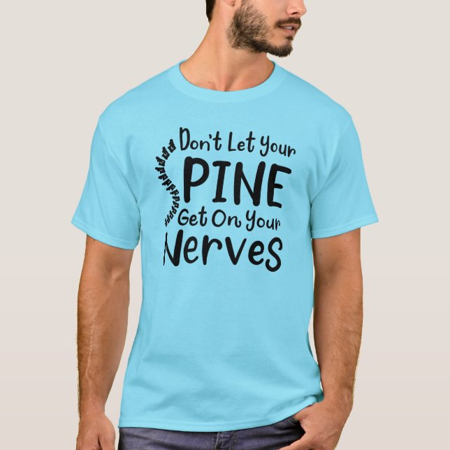 Chiropractor Retirement Parting Gift Gag T-Shirt (Front)