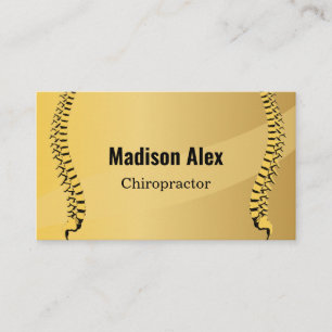  Chiropractor Spine Therapist Business Card