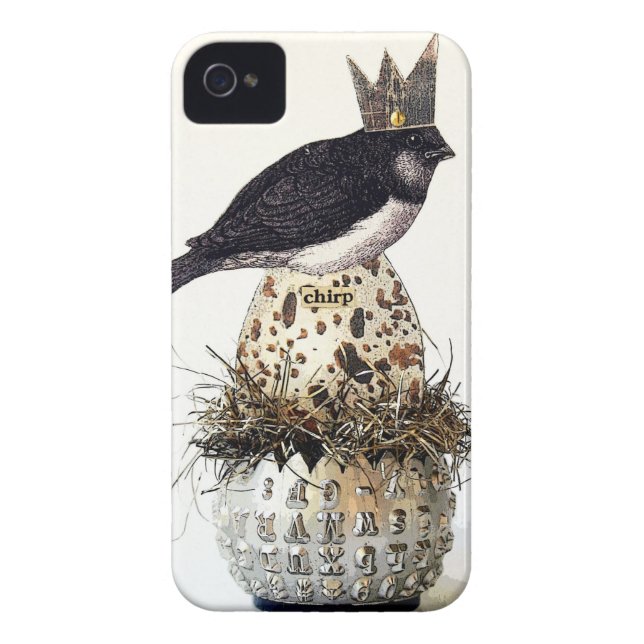 Chirp iPhone 4S Glossy Hard Case (Back)