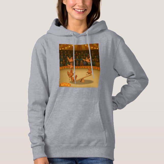 Chirpy Chickens acrobat squad Hoodie (Front)